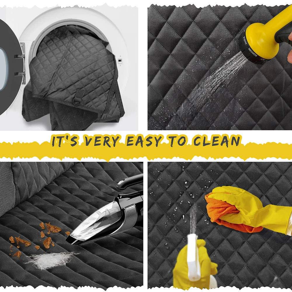 Dog Car Seat Cover Pet Travel Dog Carrier Car Trunk Mat Waterproof SUV Cargo Liner For Dogs Carrier Mattress Protector Washable