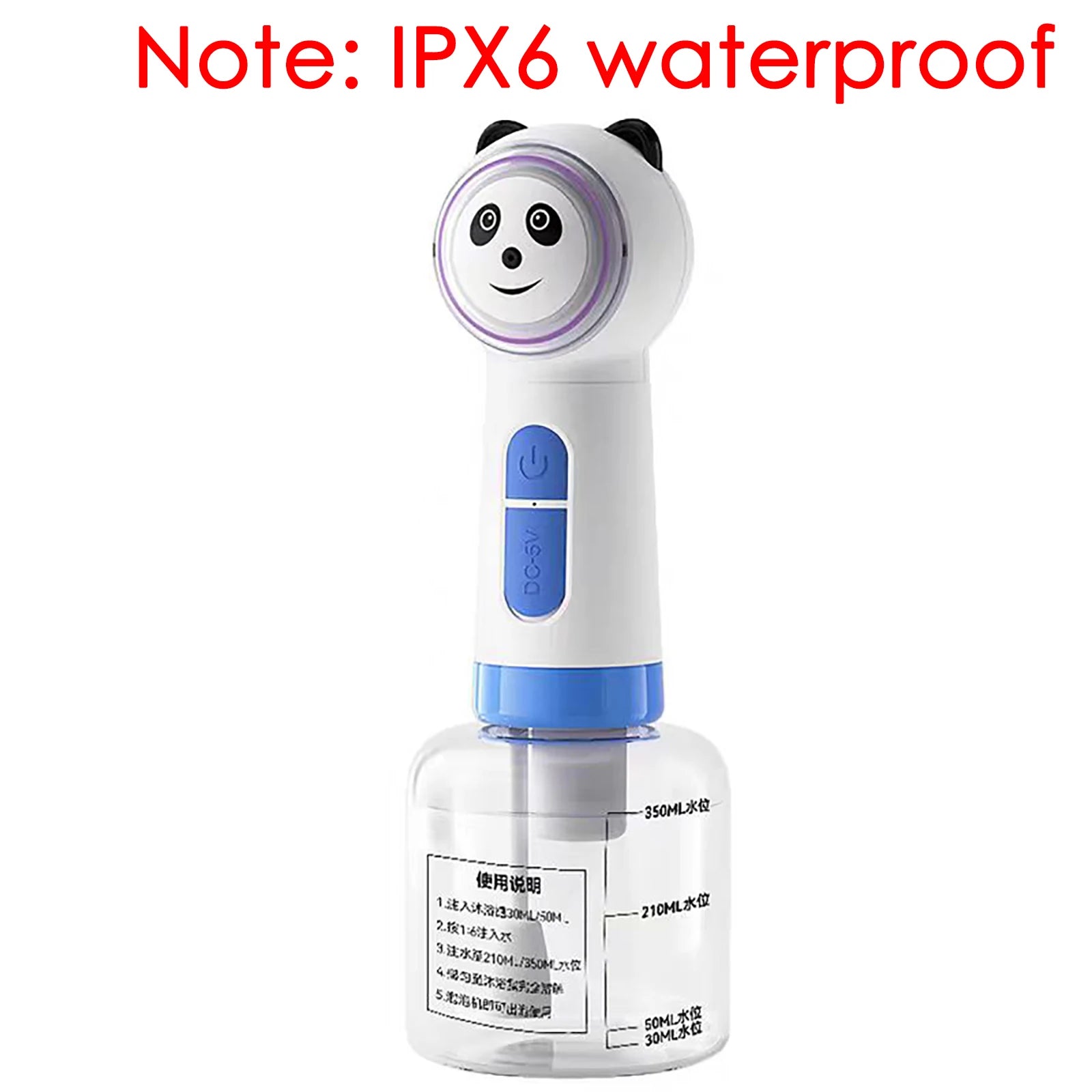 Cat Automatic Foam Soap Dispenser Cordless Pet Bath Cleaning Electric Dog Shampoo Foam Machine Pet Sprayer Supplies