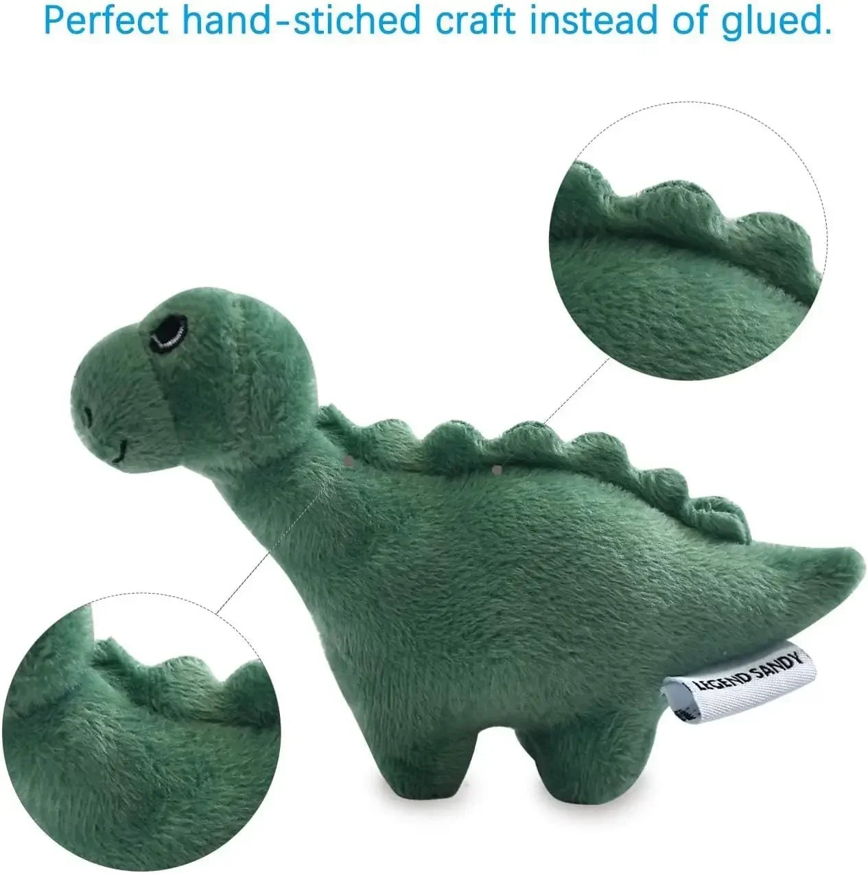Squeaky Plush Dog Toy Puppy, Small Stuffed Chew Toys 12 Bulk with Squeakers, Cute Soft Pet