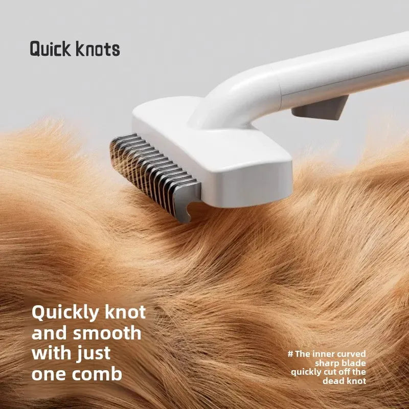 Pet-specific Anti-tangle Comb Universal Hair Care Tool For Cats And Dogs For Thinning Hair Gentle On Skin To Remove Loose Hair