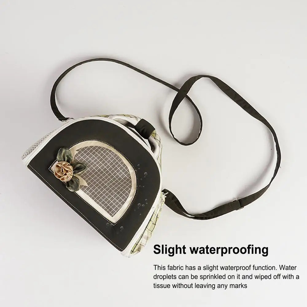 Small Pet Carrier Bag Hamster Travel Bag bunny Chinchilla Guinea Pig Breathable Carry Cage Warm Soft Pouch Hamster Supplies